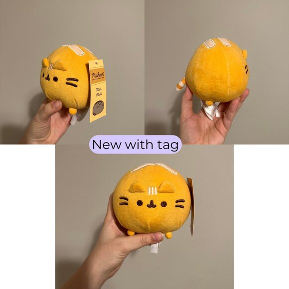 Large assorted plushie bundle -- pusheen the cat, smoko tayto, coffee cafe theme - Picture 4 of 14